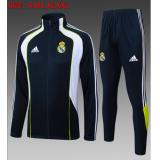 Chándal Real Madrid 2025/26-Retro Bule (Cremallera larga)